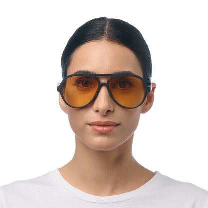OKO21-BK-YE  Alessio - Black - Yellow Lense