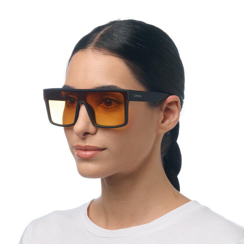 OKO33-BK-YE Tokyo - Black - Yellow Lense