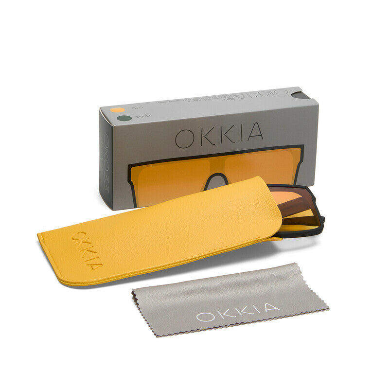 OKO33-BK-YE Tokyo - Black - Yellow Lense