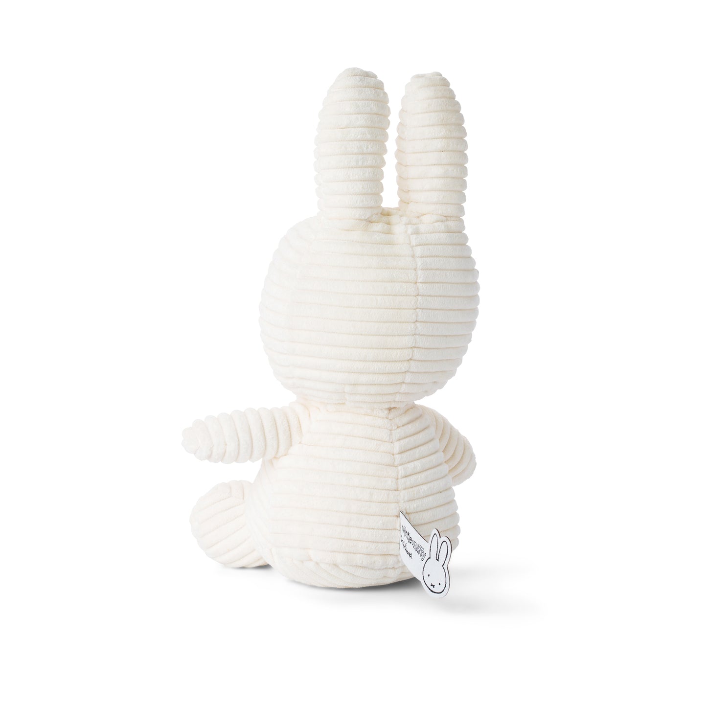 Miffy - Corduroy soft toy ECO white