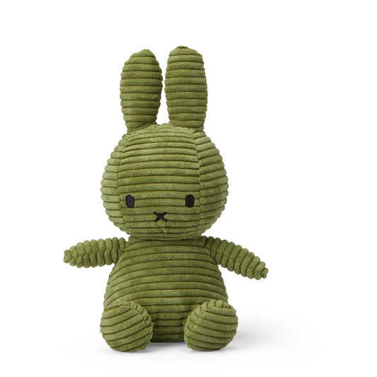 Miffy - Corduroy soft toy ECO Olive Green