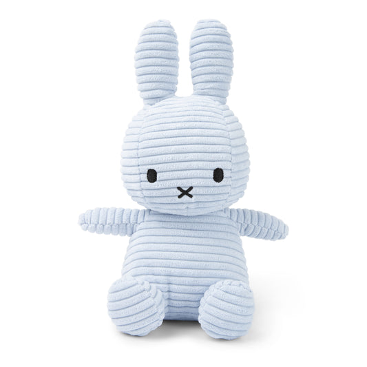 Miffy - Corduroy soft toy ECO Ice Blue