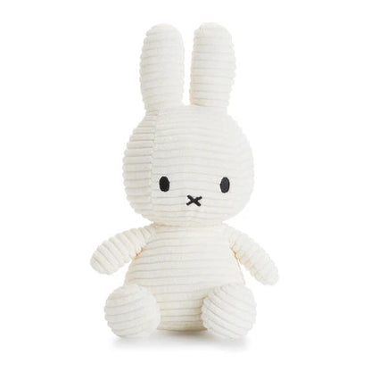Miffy Corduroy Soft Toy - White - 23cm