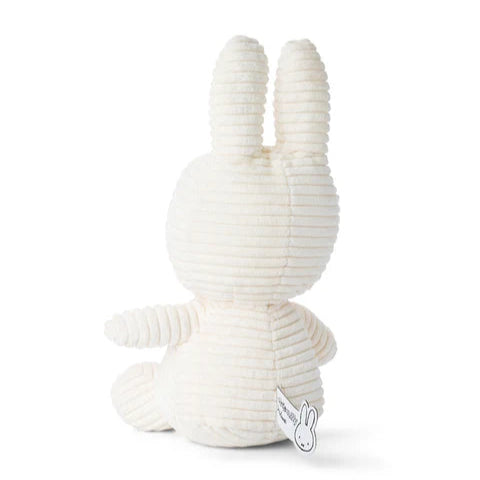 Miffy Corduroy Soft Toy - White - 23cm