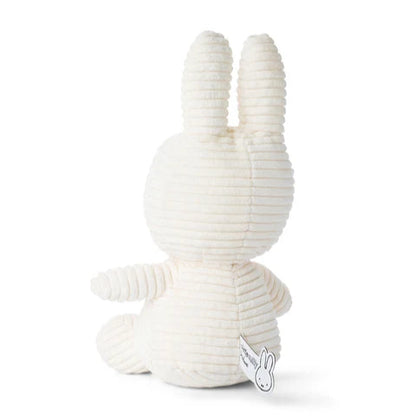 Miffy Corduroy Soft Toy - White - 23cm