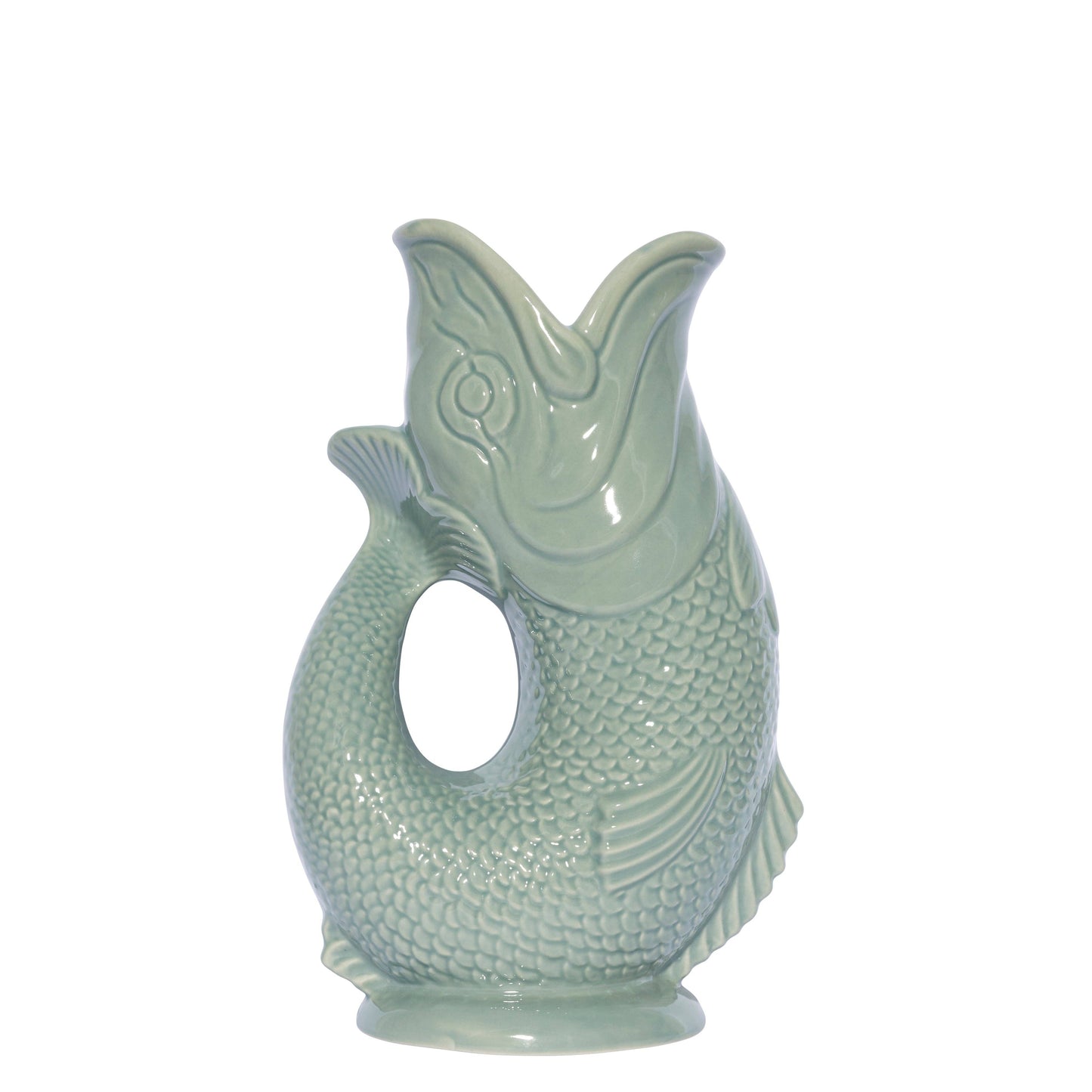 Sage Original Gluggle Jug Vase Pitcher – Bestseller: XL (27,5cm high, 1,2 liter)