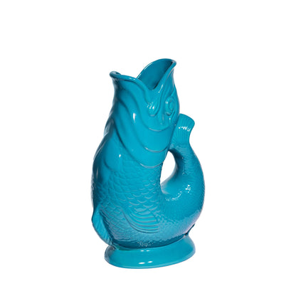 Teal Original Gluggle Jug: XL (27,5cm high, 1,2 liter)
