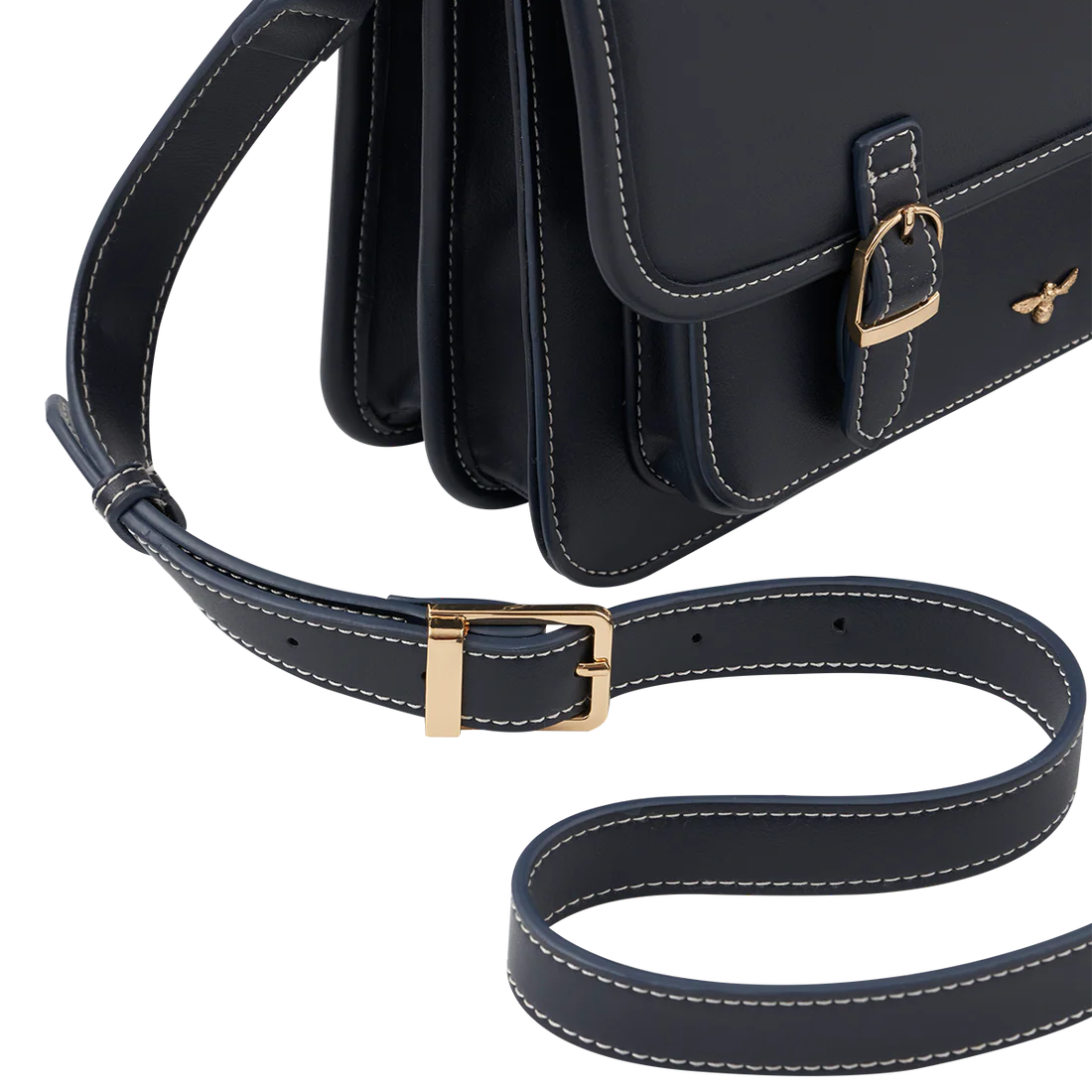 Fable England - Ditzy Navy Satchel