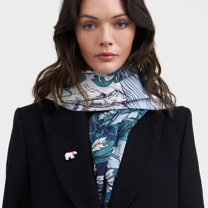 Fable - Cozy Polar Bear Pin Brooch