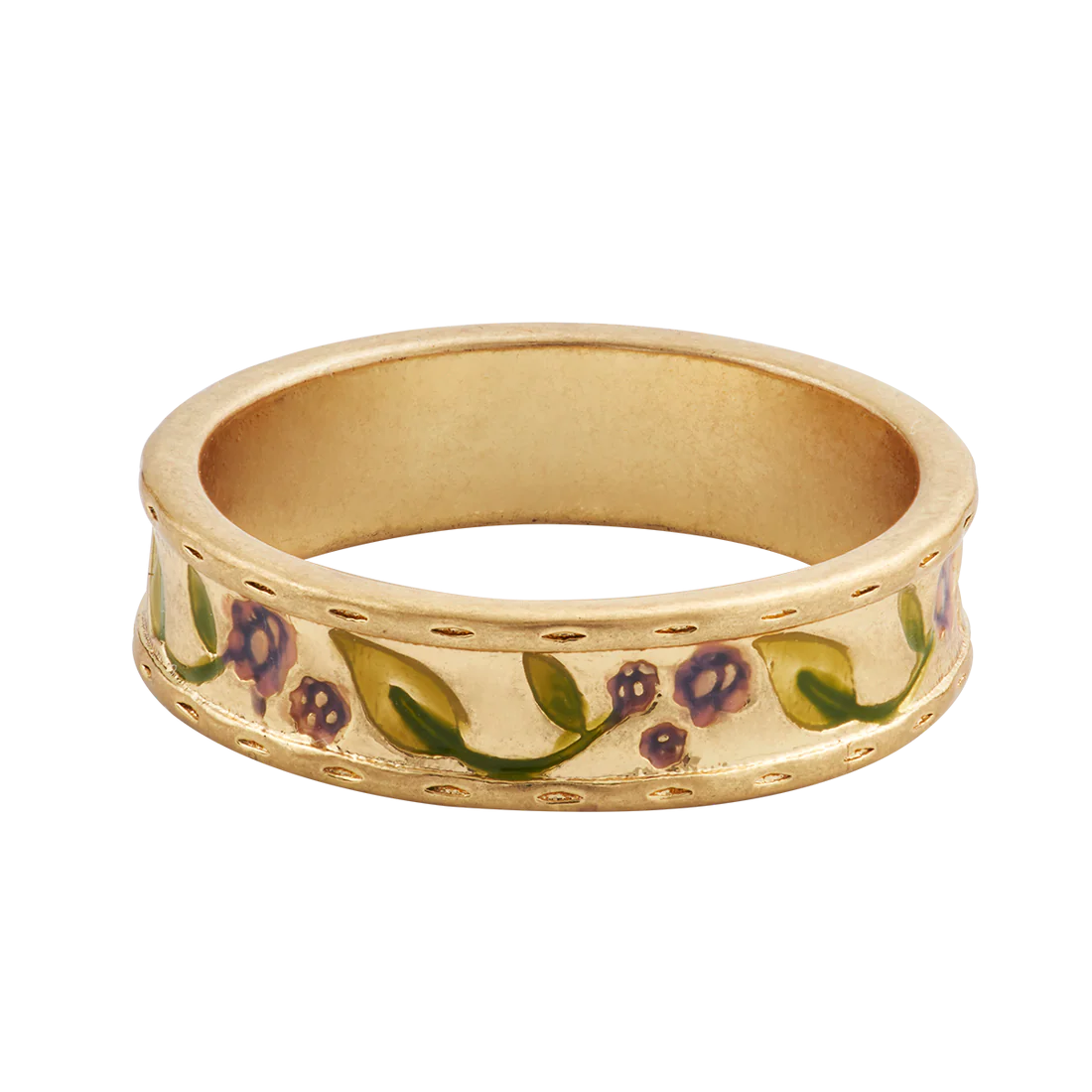 Fable - Blackberry Bramble Ring - Size 7 - Gold