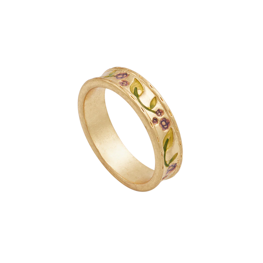 Fable - Blackberry Bramble Ring - Size 7 - Gold
