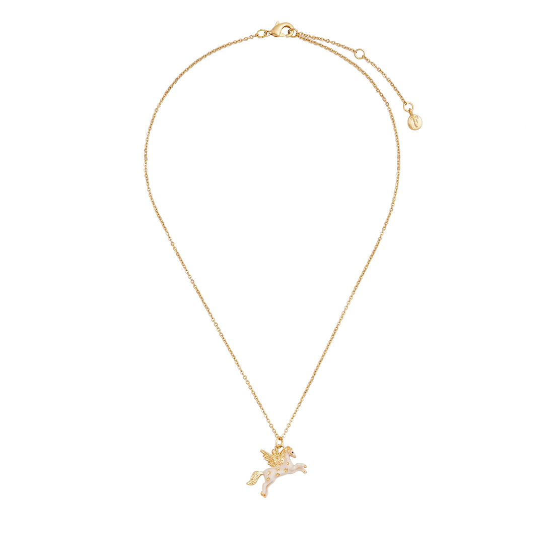 Fable England - Gold Pegasus Necklace