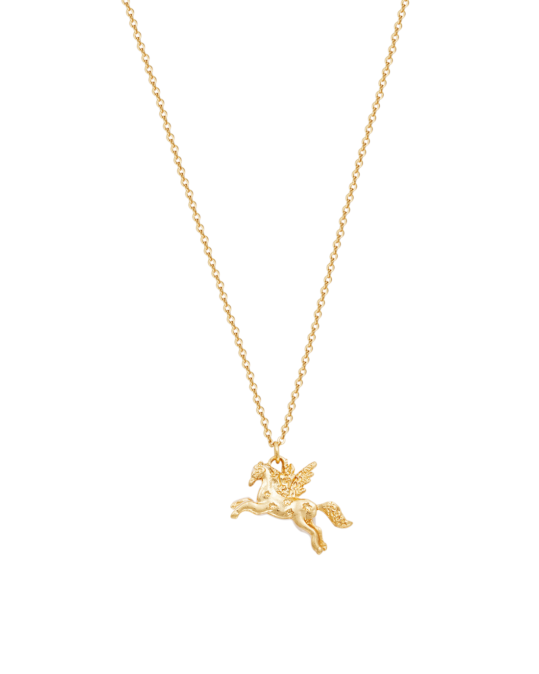 Fable England - Gold Pegasus Necklace