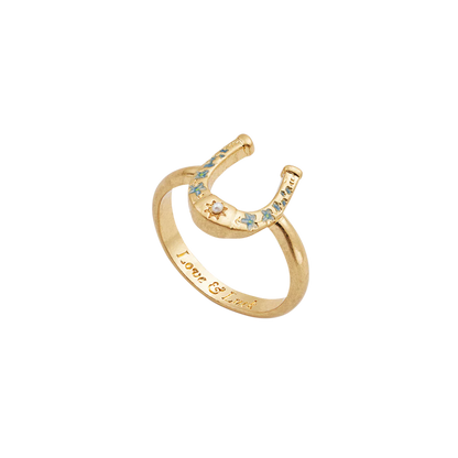 Fable England - Lucky In Love Gold Ring - Two sizes