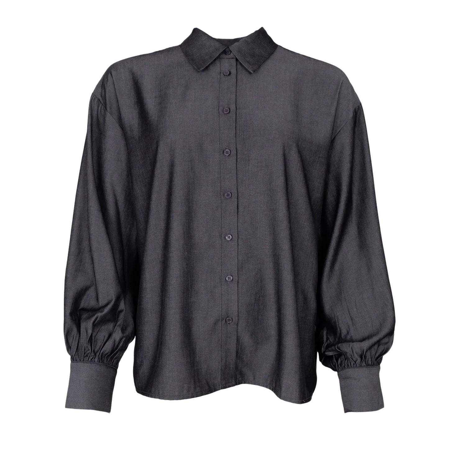 Black Colour Demi Shirt - Black