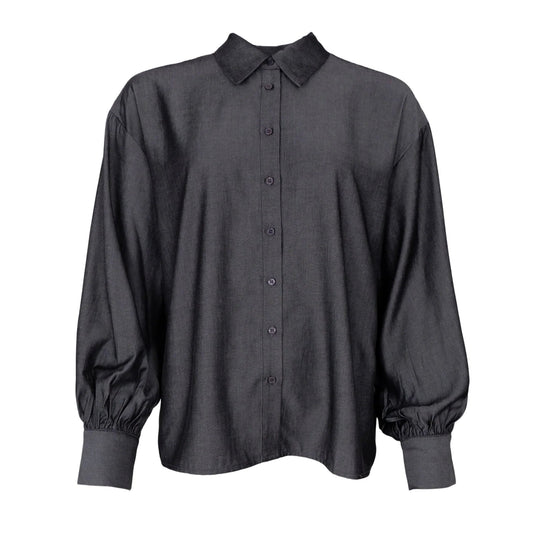 Black Colour Demi Shirt - Black