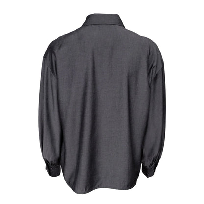 Black Colour Demi Shirt - Black