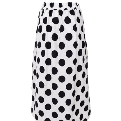 Black Colour - Monaco Skirt - Off White