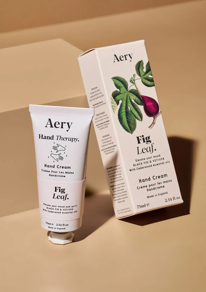 Aery Fig Leaf Hand Cream- Black Fig Vetiver and Cedarwood