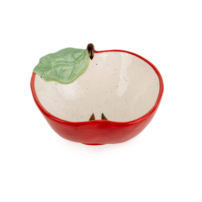 Apple Shaped Dish - Red 6PK