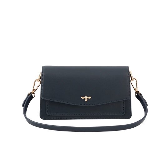 Fable England - Ditzy Navy Shoulder Bag