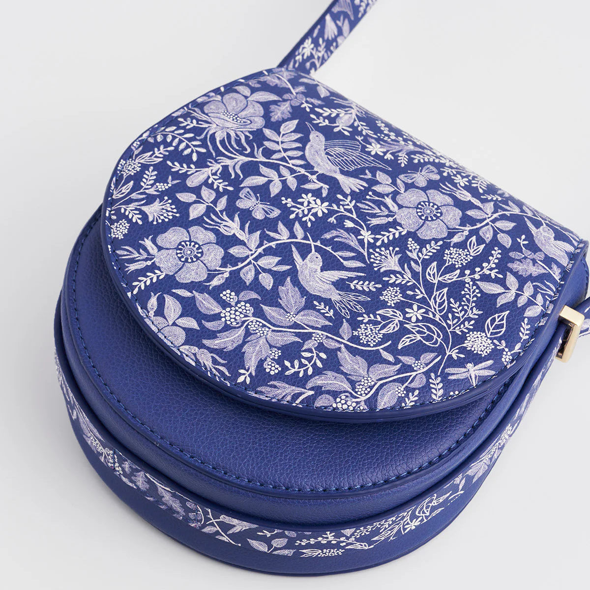 Fable - Floral Ditzy Midi Saddle Bag