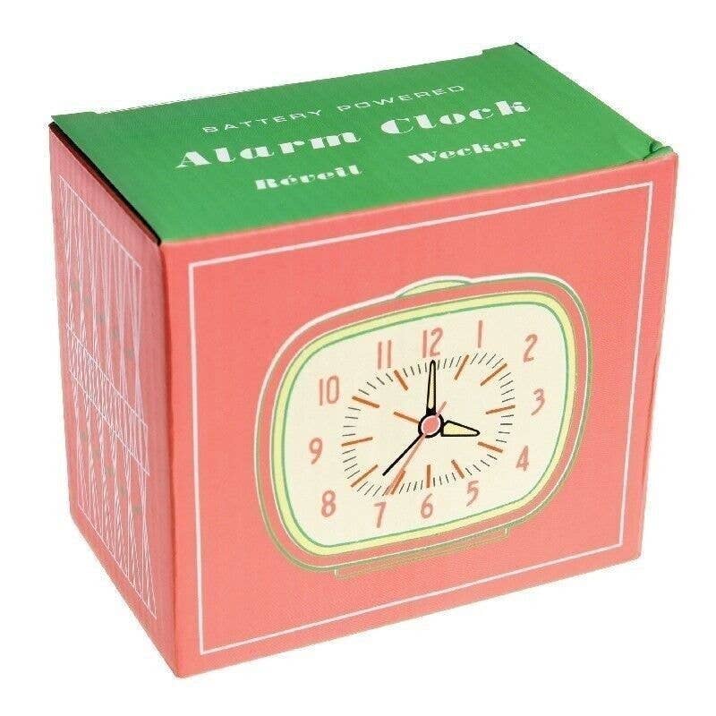 Retro Alarm Clock - Pink