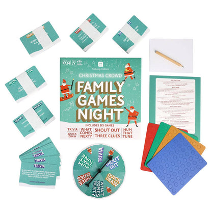 Christmas Family Games Night - 6 Games