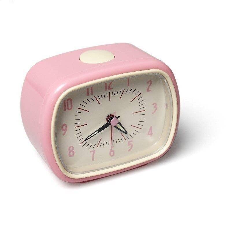 Retro Alarm Clock - Pink