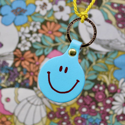 Feeling Lush Smilie Key Fob: Yellow