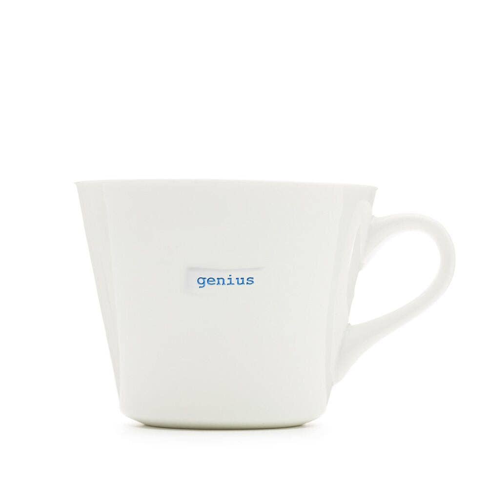 Keith Brymer Jones Mug 350ml - genius (blue)