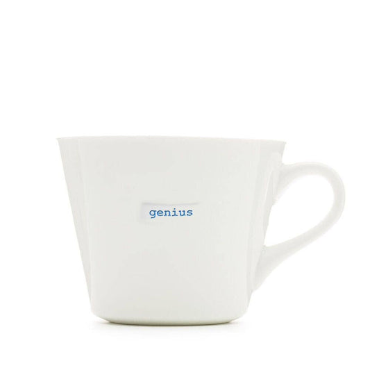 Keith Brymer Jones Mug 350ml - genius (blue)