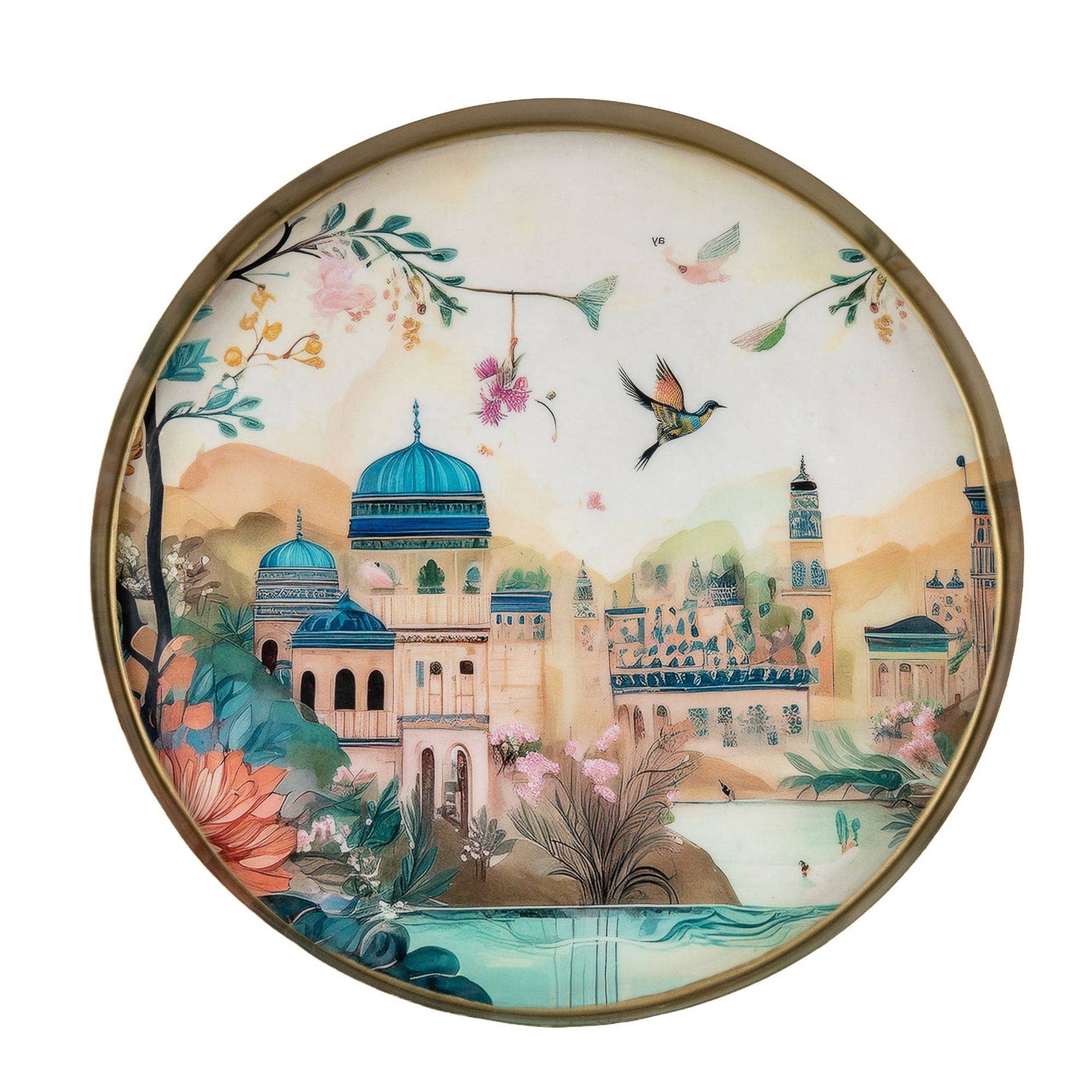 Metal Tray - Jhangye