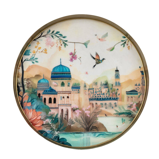 Metal Tray - Jhangye