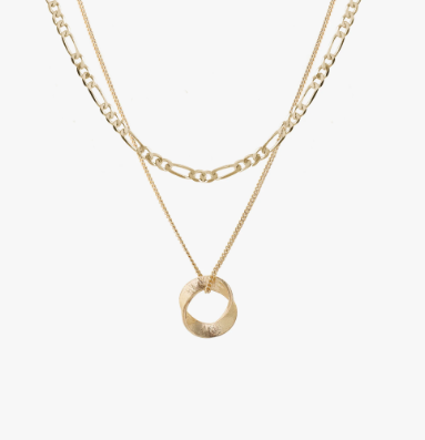 Cyprus Necklace in Gold - Tutti & Co.