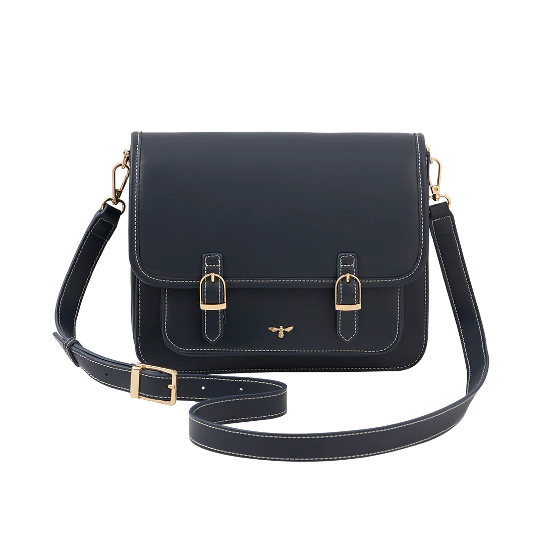 Fable England - Ditzy Navy Satchel