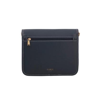 Fable England - Ditzy Navy Satchel