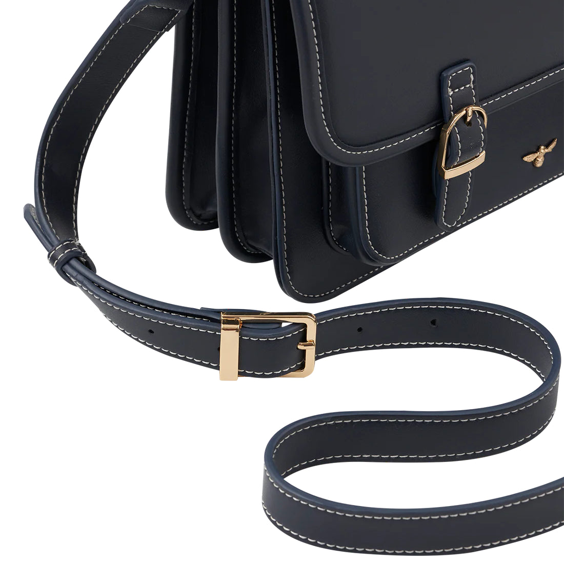 Fable England - Ditzy Navy Satchel