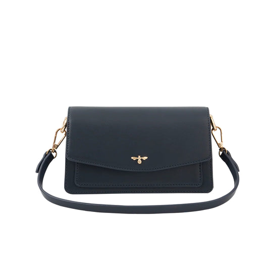 Fable England - Ditzy Navy Shoulder Bag
