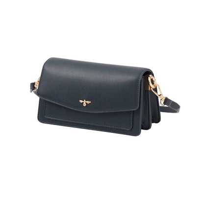 Fable England - Ditzy Navy Shoulder Bag