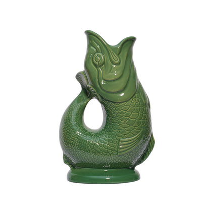 Green Original Gluggle Jug: XL (27,5cm high, 1,2 liter)