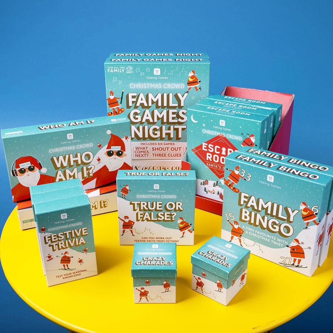 Christmas Family Games Night - 6 Games