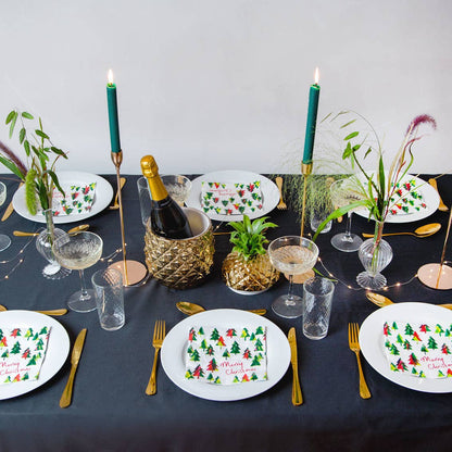 Christmas Tree Napkins | 20 Pack | Christmas Napkins |