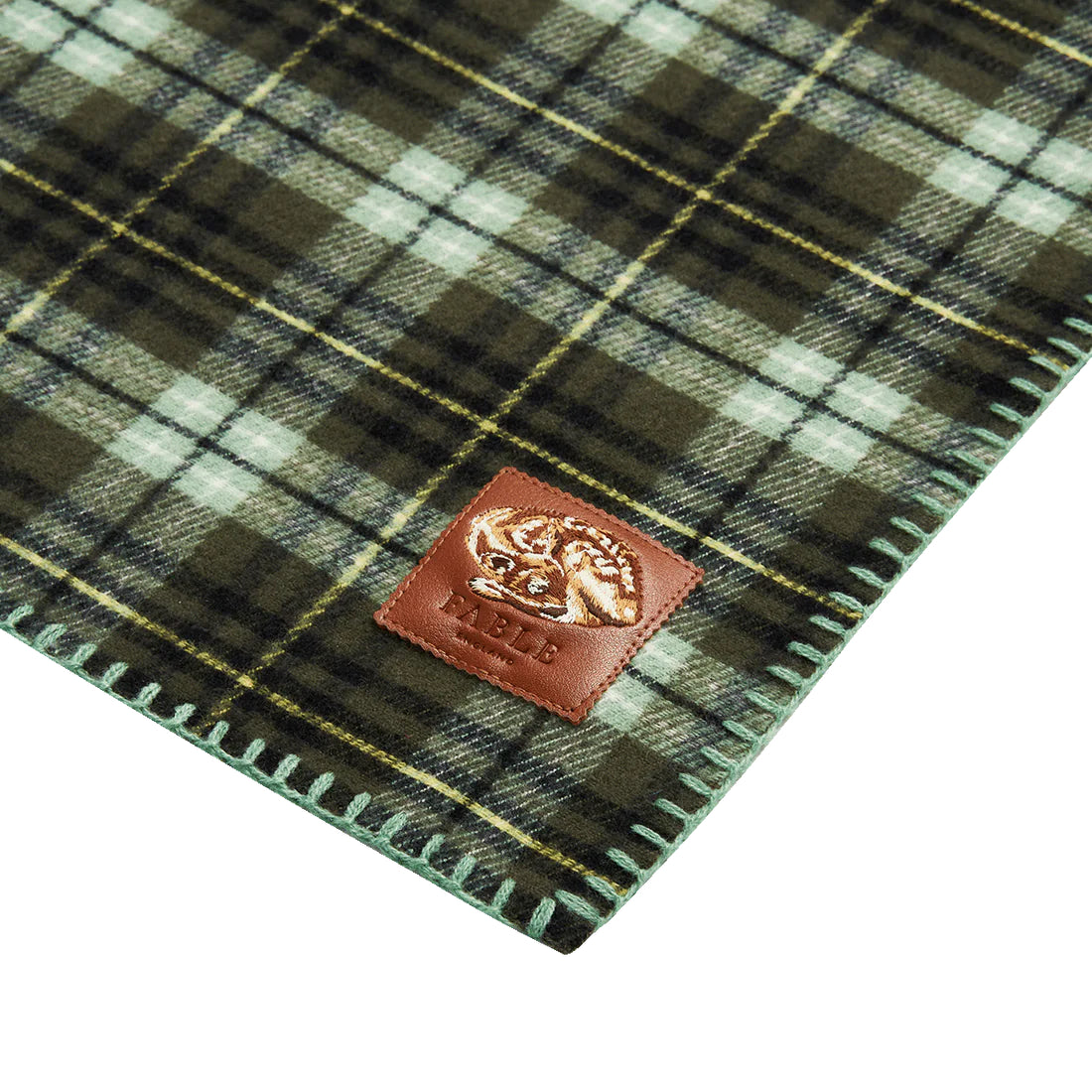 Fable England - Green Hooded Scarf