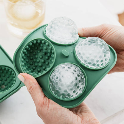 Silicone Sports Golf Ball Ice Cube Tray