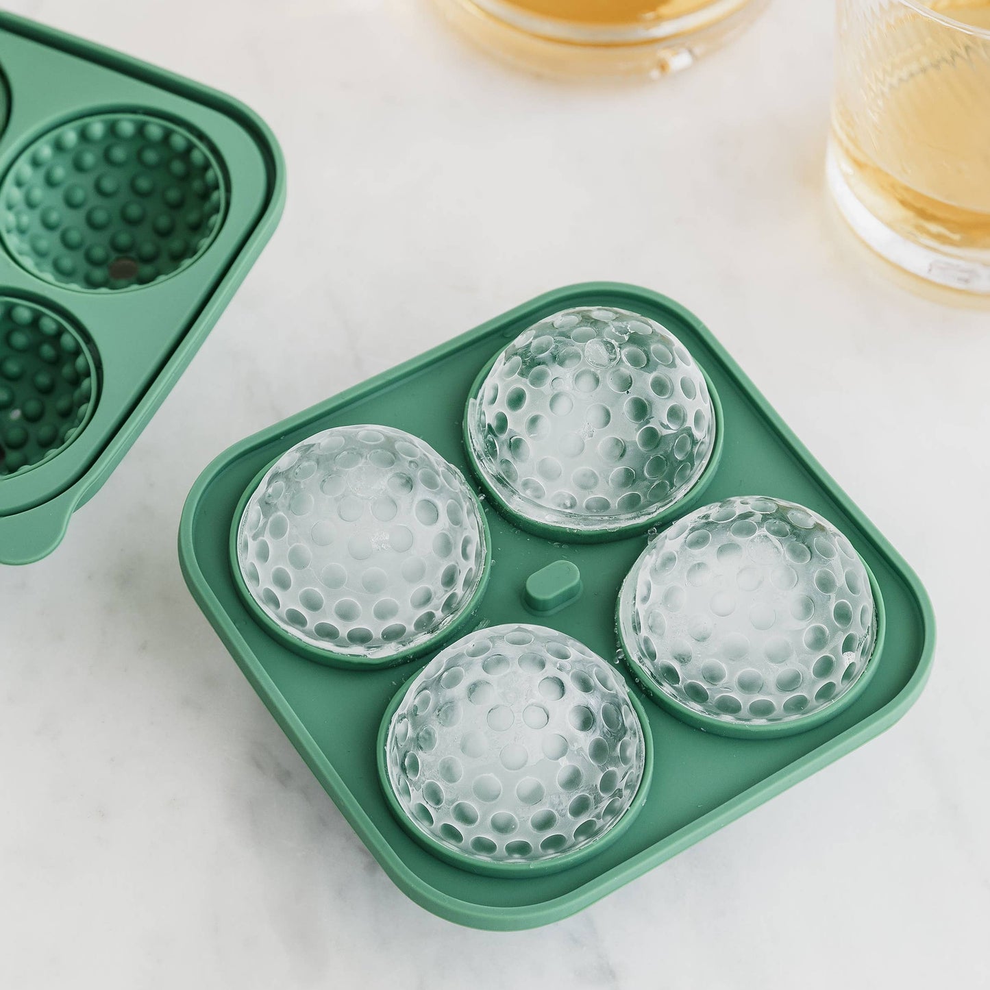 Silicone Sports Golf Ball Ice Cube Tray