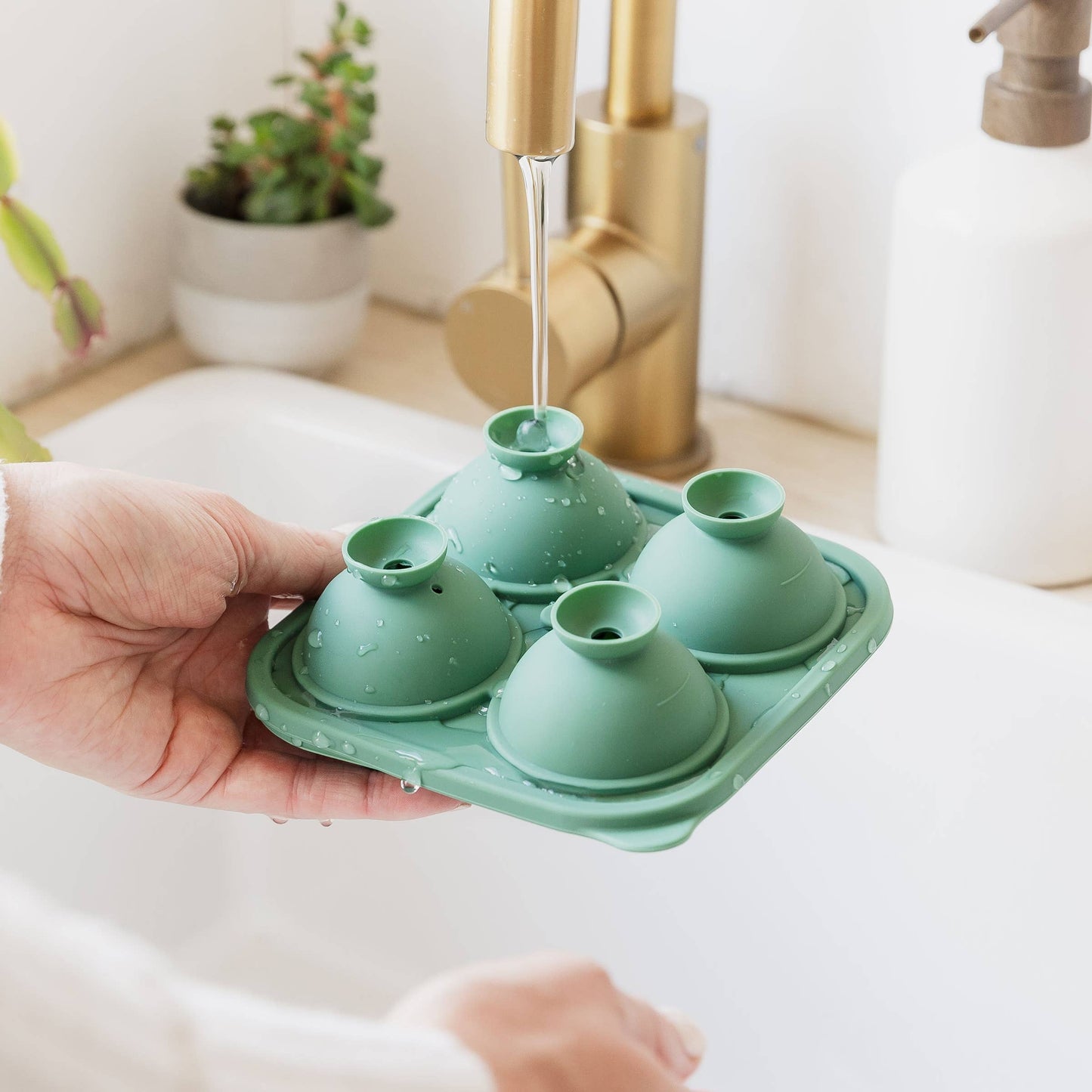 Silicone Sports Golf Ball Ice Cube Tray