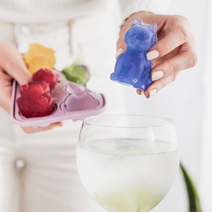 Silicone Cool Cat 3D Ice Cube Tray
