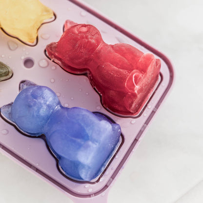 Silicone Cool Cat 3D Ice Cube Tray