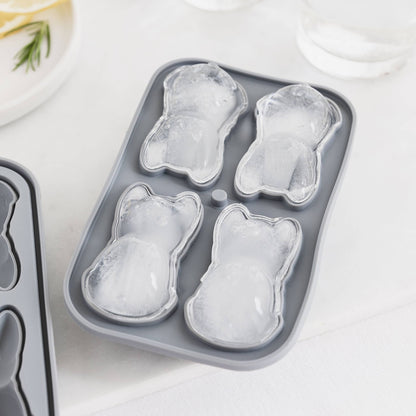Silicone French Bulldog Dog Ice Cube Tray